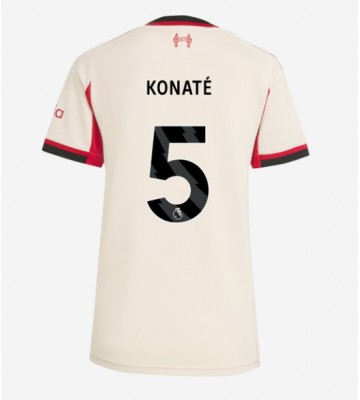 Liverpool Ibrahima Konate #5 Replik Auswärtstrikot Damen 2025-26 Kurzarm
